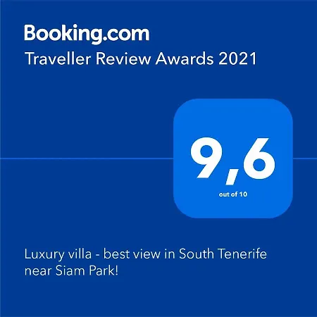 Luxury - View In South Tenerife Near Siam Park!